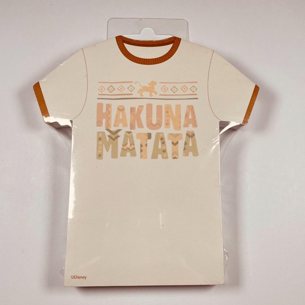 Disney Parks Lion King Hakuna Matata Magnetic Notepad